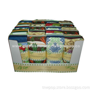 PDQ display paper boxes, suitable for underwear & more, customized size and designs are acceptable